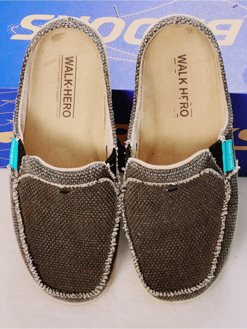 WALK-HERO 7.5 Women's Casual Slip-On Loafers in Brown